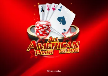 Hình ảnh trò chơi All American Poker 50 Hand tại 98wn